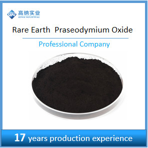 Schwarze Farbe Stahlerzeugungs-Zusätze Praseodymium-Oxid CASs 6192-12-7