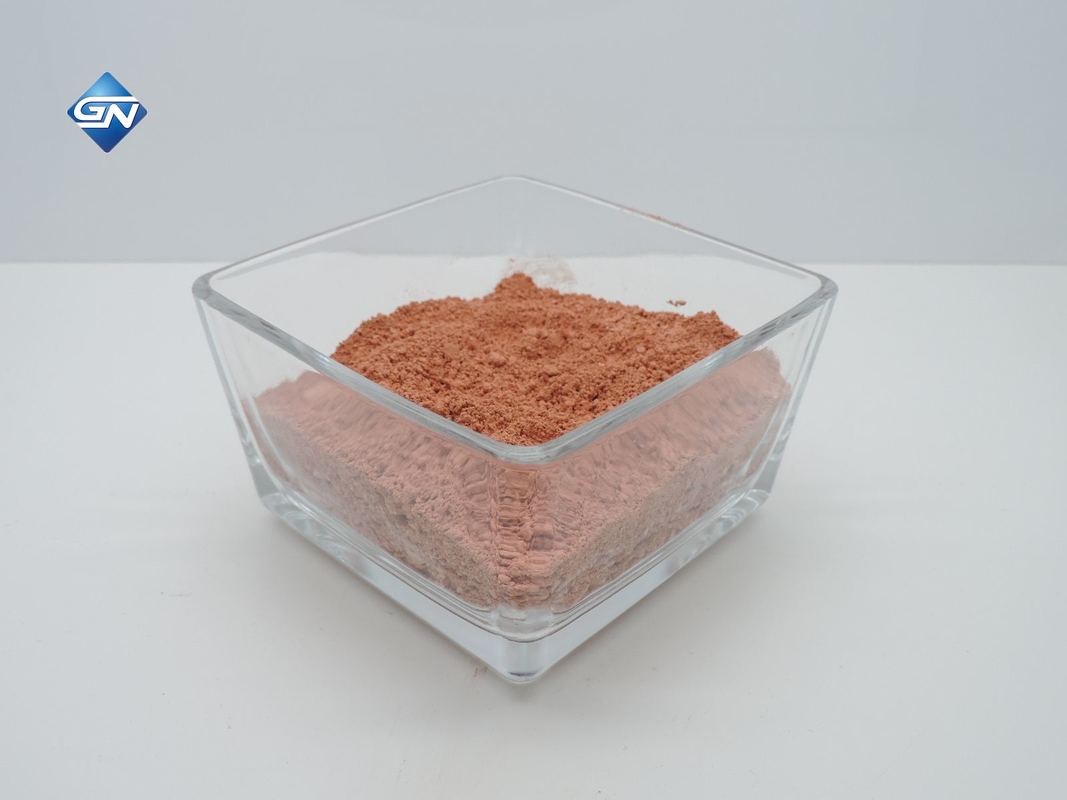 Optische Grade Makroobjektiv Rand Glas Polierpulver Rotbraun Farbe