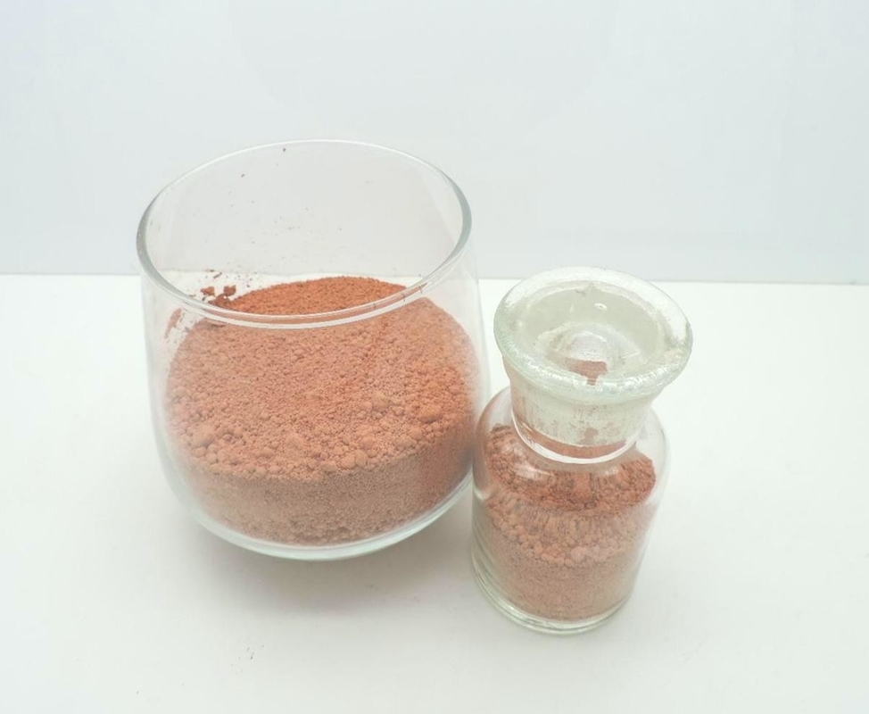 Makrolinsen-Rand beendete das abgeschrägte Glas-Polnisch pulverisieren rotbraune Farbe